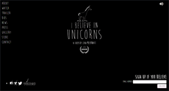 Desktop Screenshot of ibelieveinunicorns.com